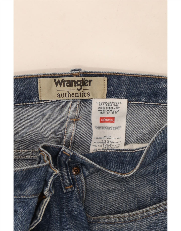 Мужские прямые джинсы Wrangler W38 L26, синие, хлопок
