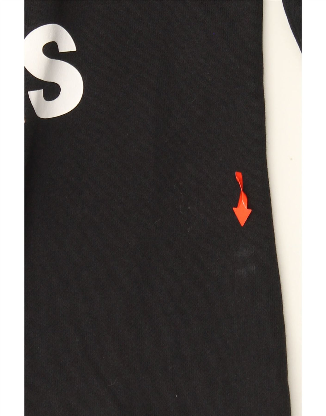 Женский свитер с рисунком ADIDAS, джемпер, Великобритания, 12/14, средний, черный, хлопок