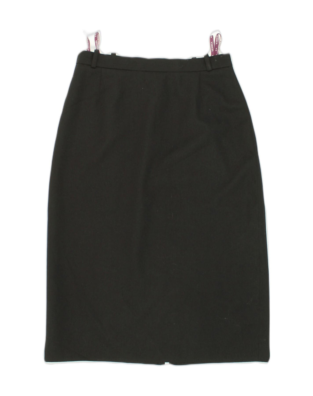 YESSICA Womens Straight Skirt IT 42 Medium W28  Black Polyester | Vintage Yessica | Thrift | Second-Hand Yessica | Used Clothing | Messina Hembry 