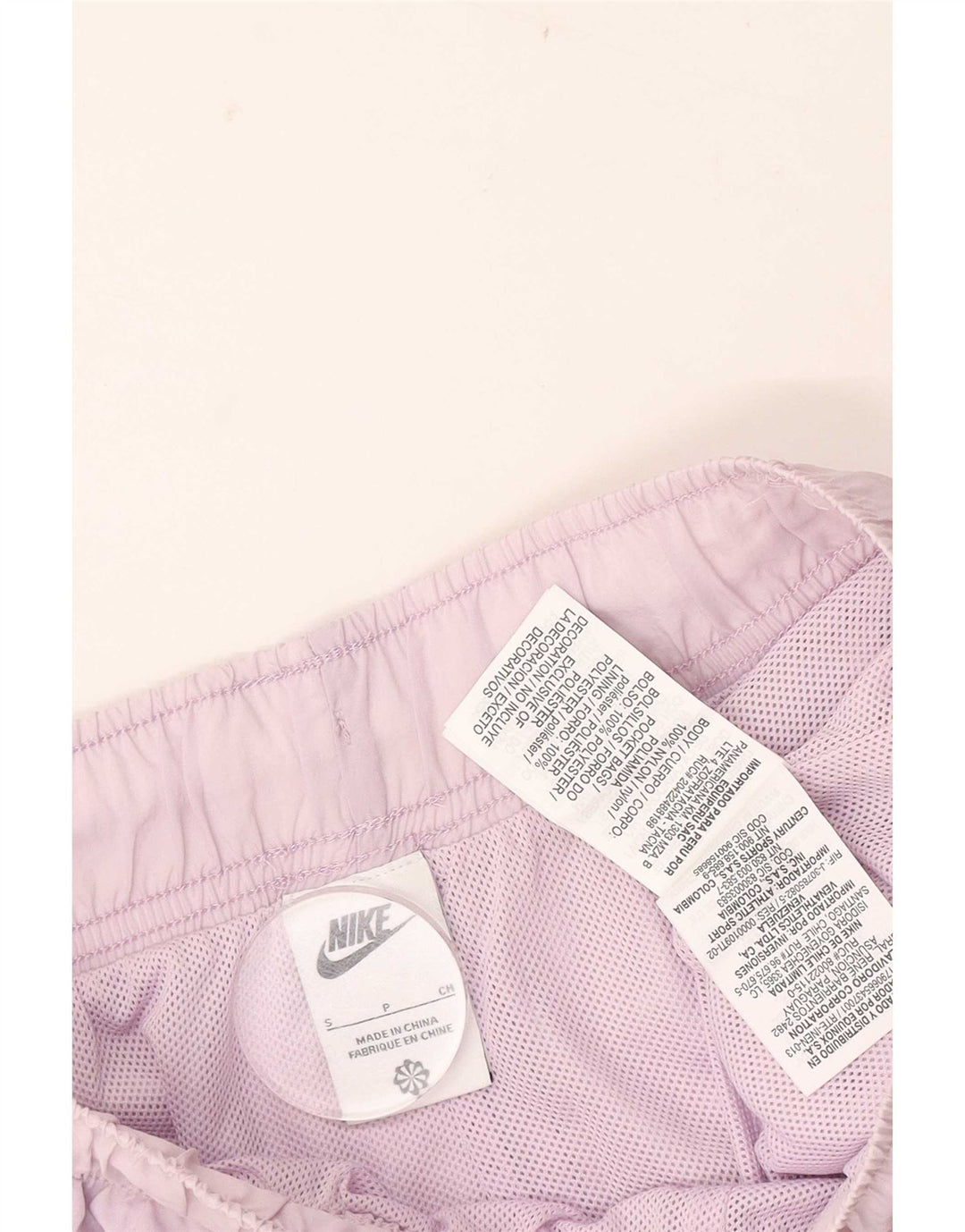 Женские спортивные шорты Nike UK 8, маленькие, фиолетовые, полиэстер
