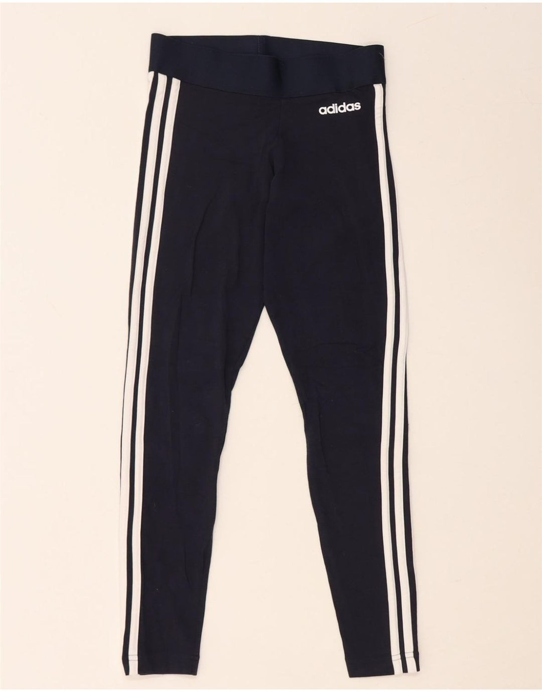 Женские леггинсы ADIDAS UK 4/6 XS, темно-синий, хлопок