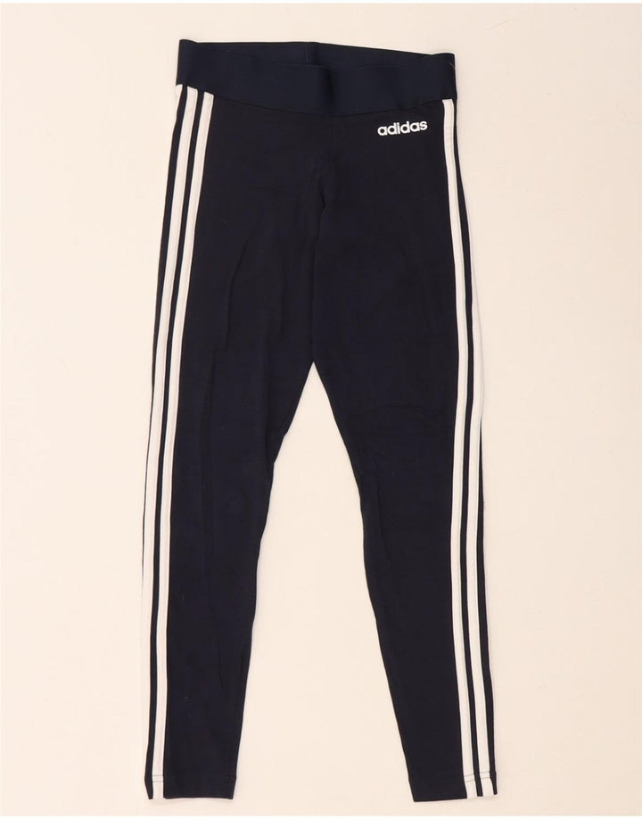 Женские леггинсы ADIDAS UK 4/6 XS, темно-синий, хлопок