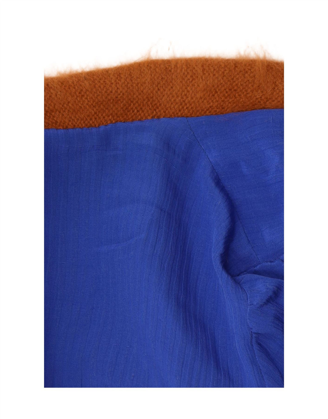 Винтажный женский длинный открытый кардиган-свитер UK 14, средний коричневый цвет с пейсли