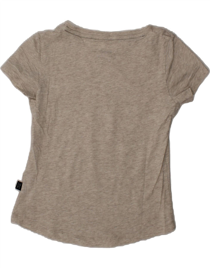 PUMA Girls Graphic T-Shirt Top 7-8 Years Grey Vintage Puma and Second-Hand Puma from Messina Hembry 