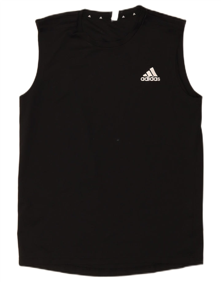 Мужской жилет Adidas Aeroready, средний черный полиэстер