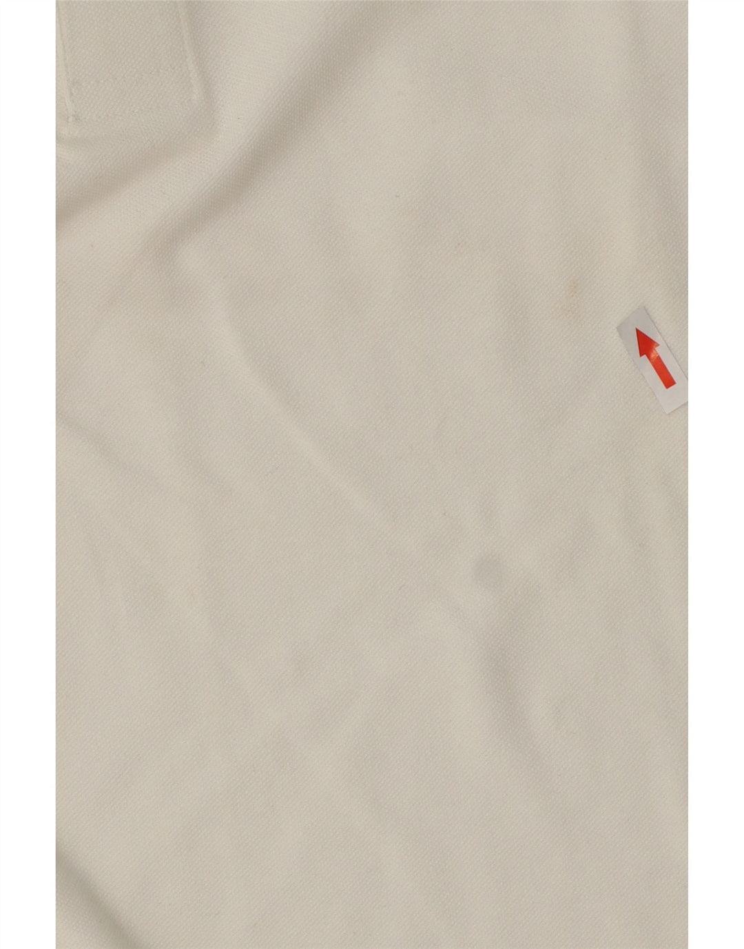 Kappa Mens Long Sleeve Polo Shirt XS White Cotton