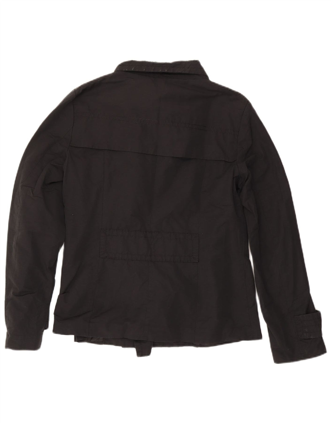 Женское короткое полупальто Zara UK 18 XL, черный хлопок