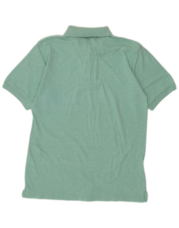 Мужская рубашка-поло Sergio Tacchini, хлопок среднего зеленого цвета
