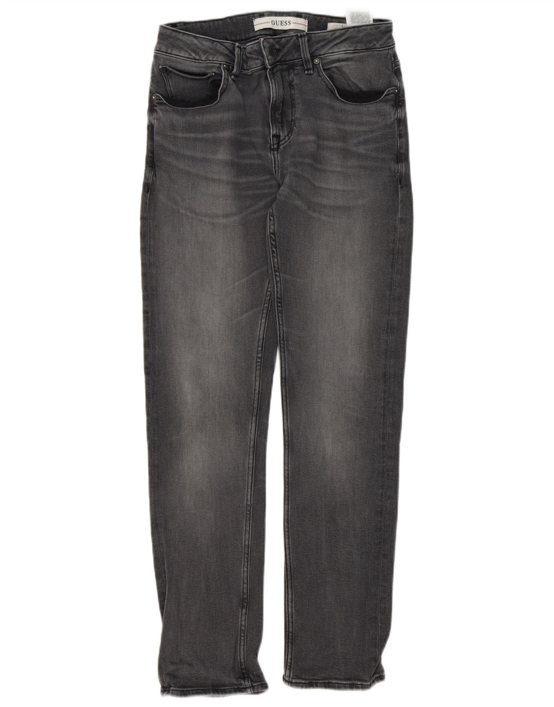 Мужские узкие джинсы Guess W30 L31 серые, хлопок