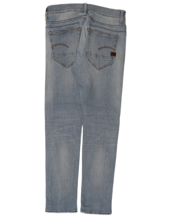 G-Star Mens Slim Jeans W29 L30 Blue Cotton