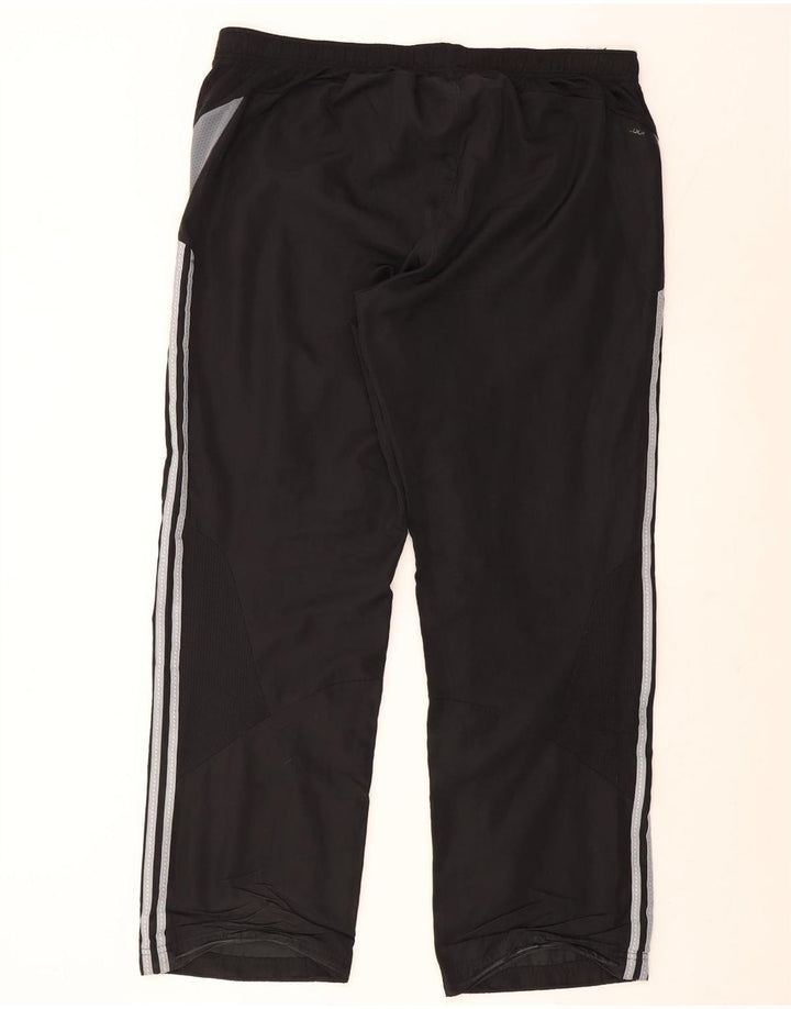 Мужские спортивные брюки Adidas Climacool XL, черные, полиэстер с цветными блоками
