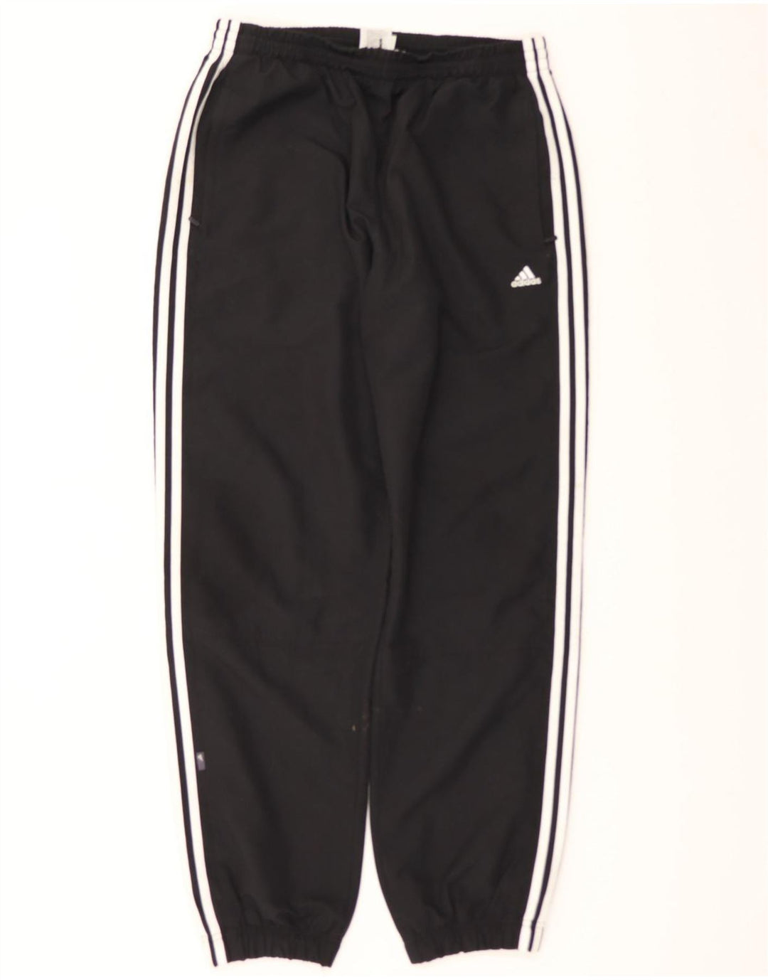 Мужские спортивные брюки ADIDAS, джоггеры, большие черные, полиэстер