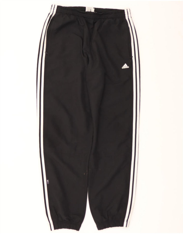Мужские спортивные брюки ADIDAS, джоггеры, большие черные, полиэстер