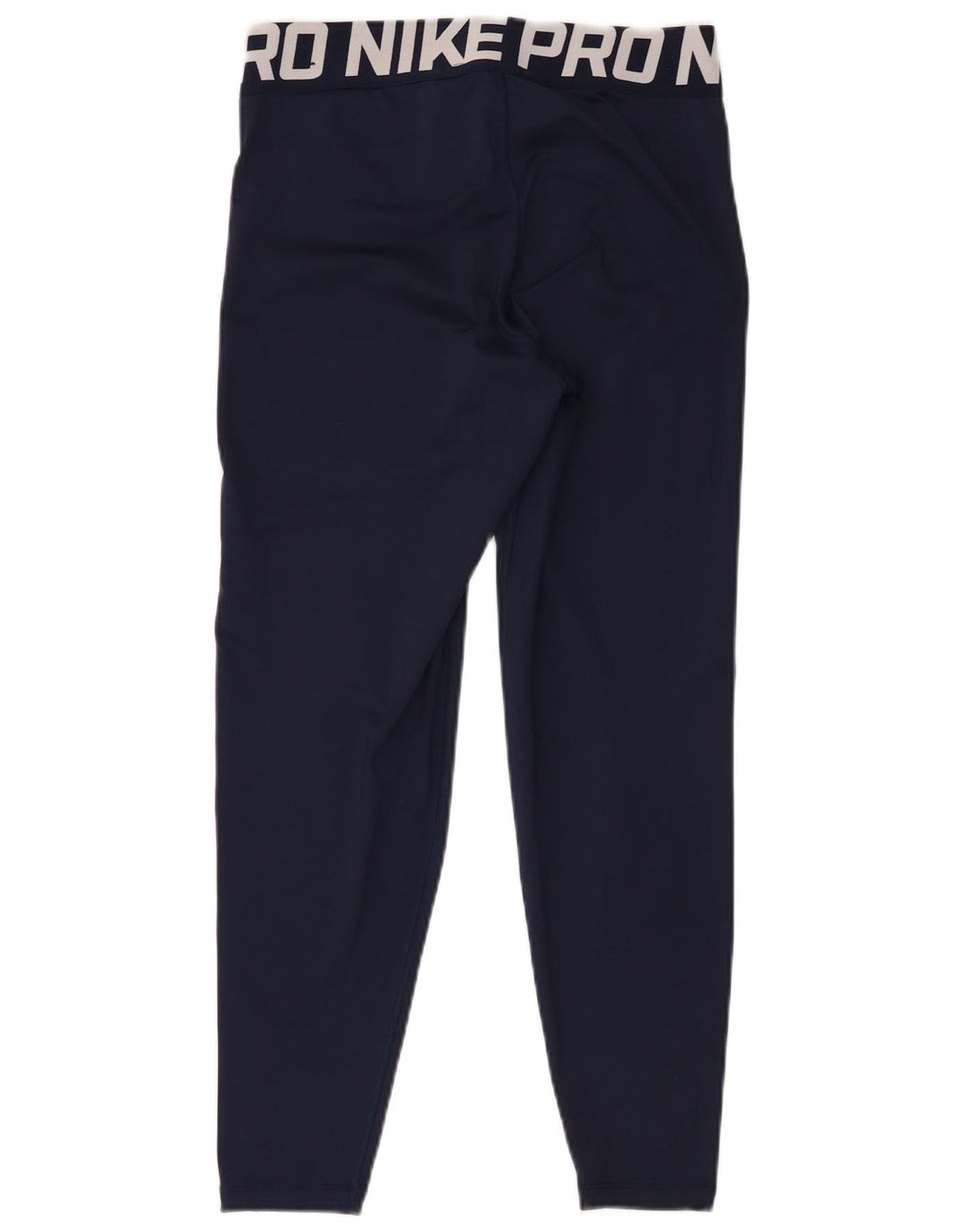 Женские леггинсы с рисунком Nike Dri Fit UK 14, средний темно-синий, полиэстер