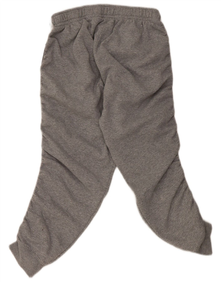 Женский спортивный костюм NIKE с графическим рисунком UK 14, хлопковый цвет среднего серого цвета с цветными блоками