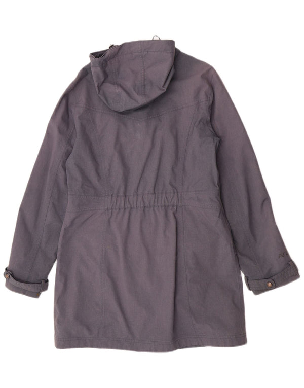 Berghaus Женский плащ с капюшоном UK 12 Средний Синий Полиамид