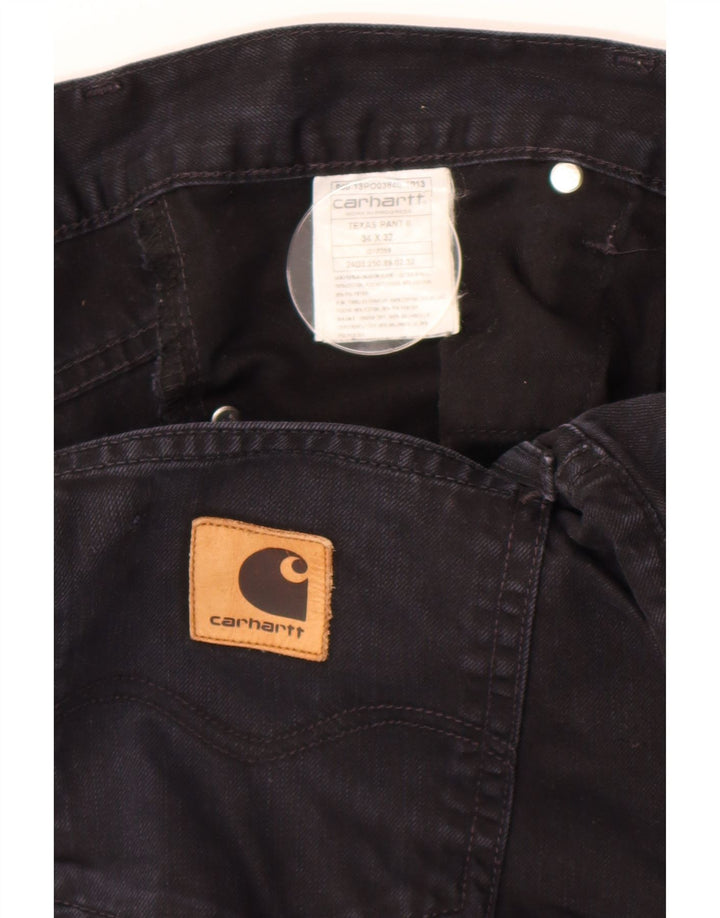Мужские джинсы Carhartt W34 L32 темно-синие, хлопок