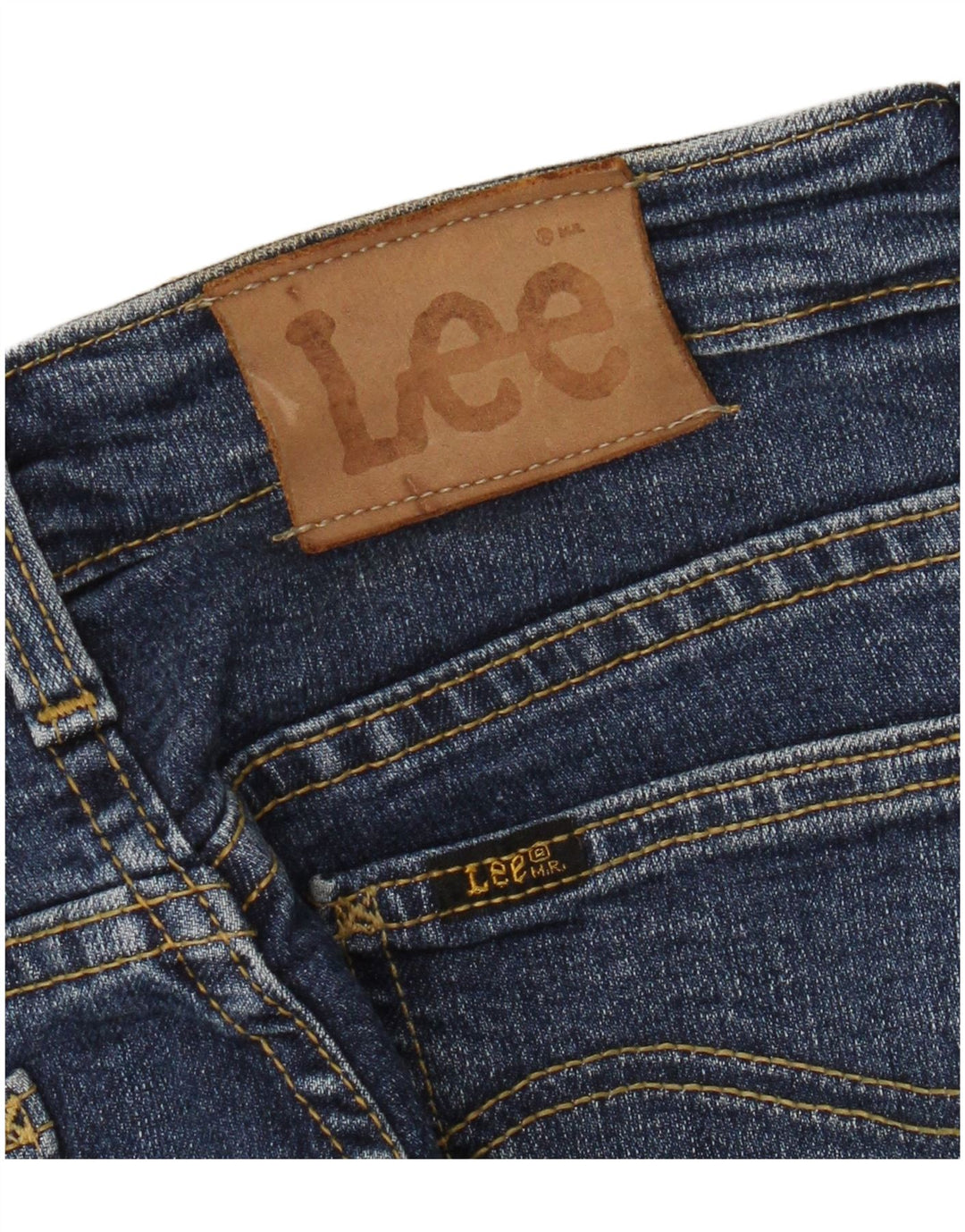 Женские зауженные джинсы Lee W25 L30 синие