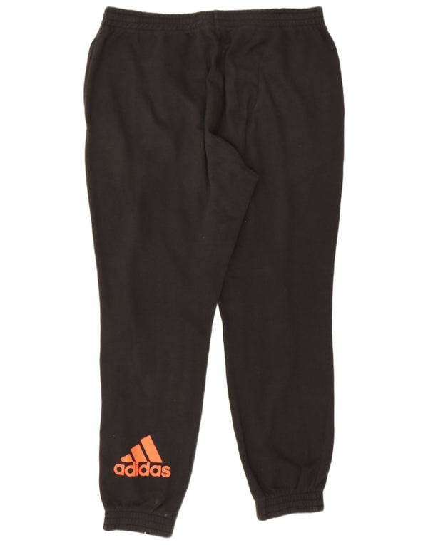 Adidas Мужские спортивные брюки с графическим рисунком Брюки для бега XL Черный хлопок
