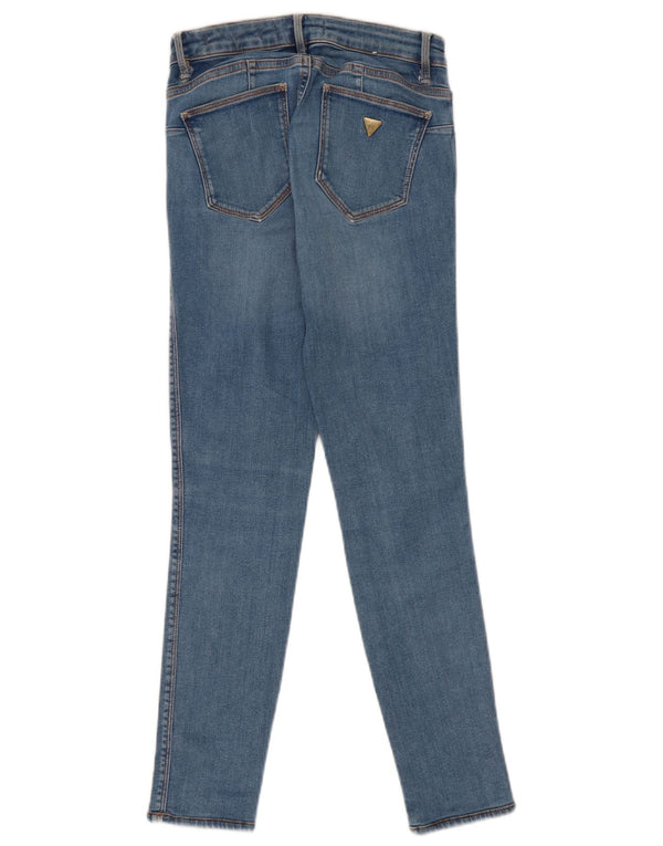 Джинсы Guess для девочек Curvy X Skinny 9–10 лет W25 L25, синий полиэстер
