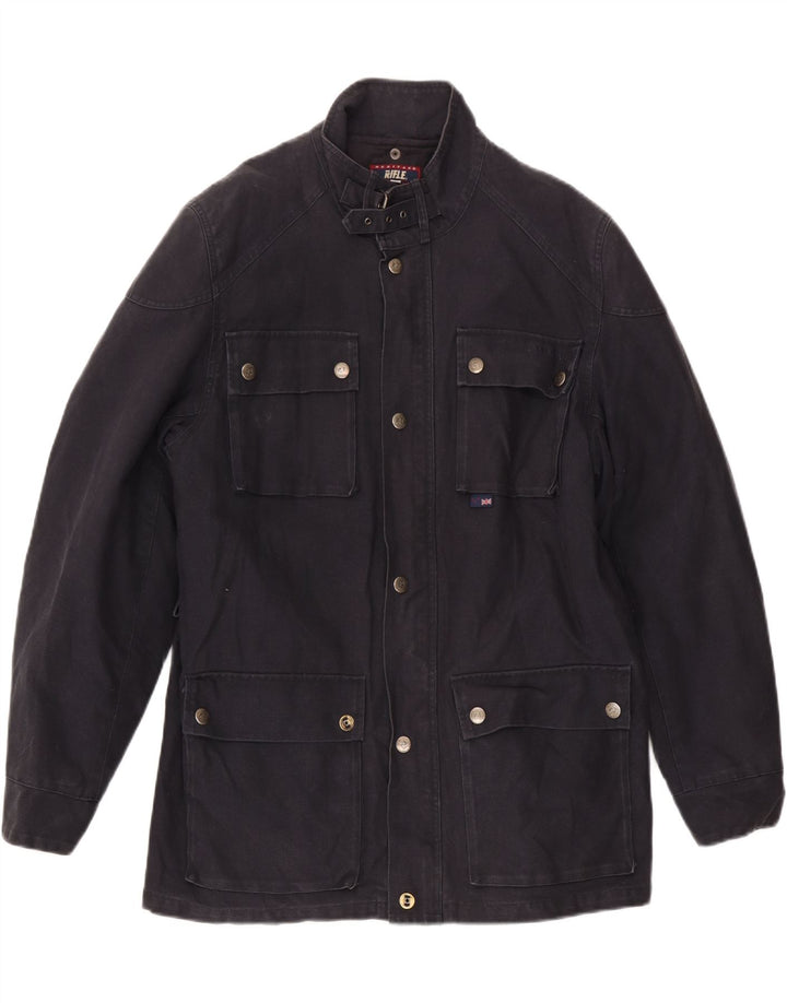 Мужская куртка Rifle Heritage Utility Jacket UK 36, маленькая, темно-синяя