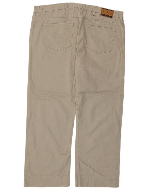 Мужские повседневные брюки Marks & Spencer Blue Harbour W42 L27 серые, хлопковые