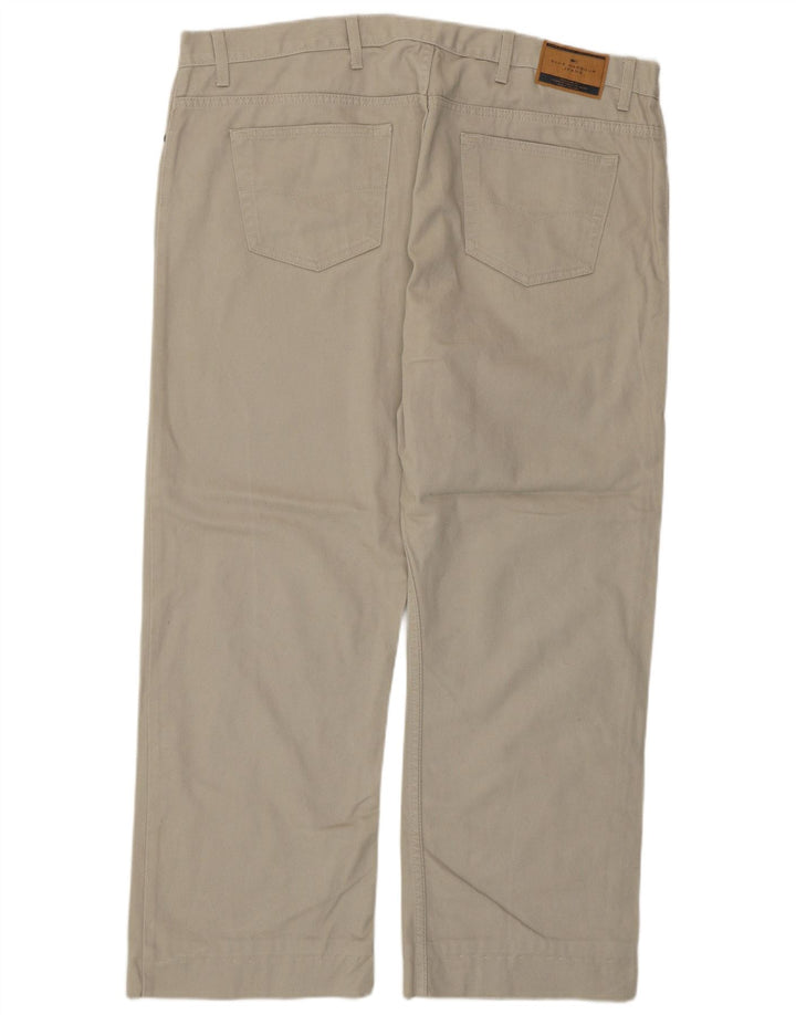 Мужские повседневные брюки Marks & Spencer Blue Harbour W42 L27 серые, хлопковые