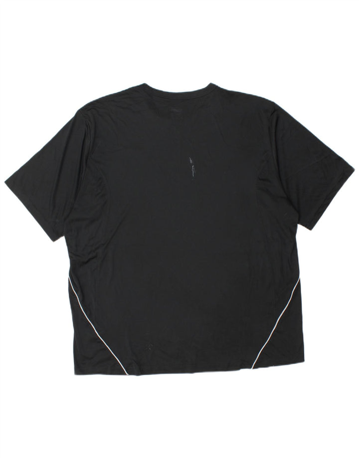 Мужская футболка Nike Top UK 42/44, большая черная, полиэстер