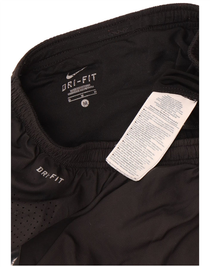 Мужские спортивные шорты NIKE Dri Fit, средний черный полиэстер