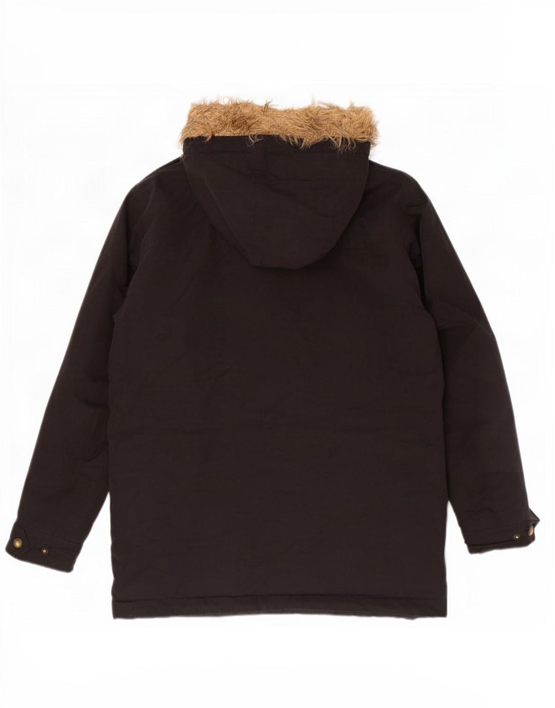 Мужская парка Jack & Jones с капюшоном UK 38, средний черный полиэстер