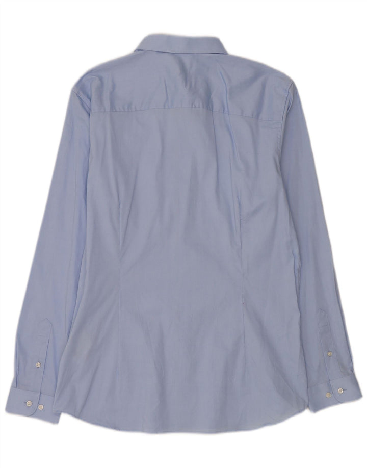Мужская рубашка Jack & Jones XL, синяя, хлопок