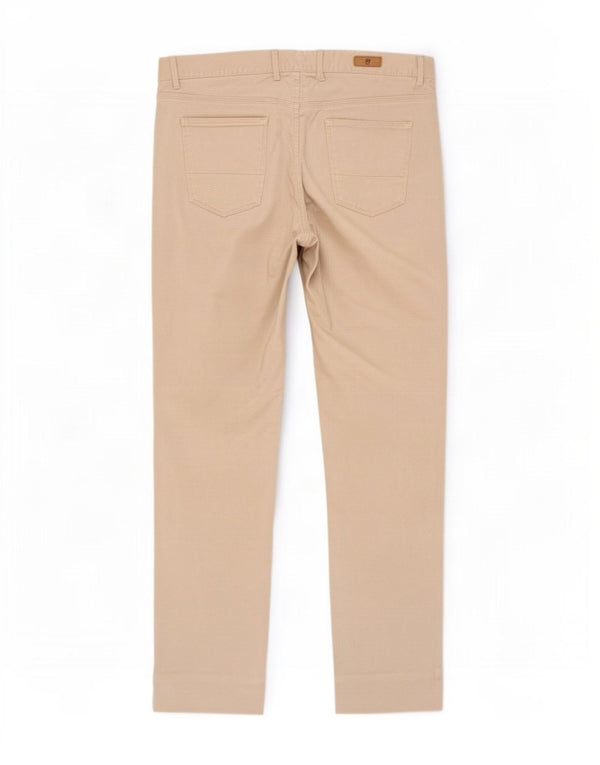 Мужские повседневные брюки Massimo Dutti EU 42, большие W32 L30, бежевые с геометрическим рисунком