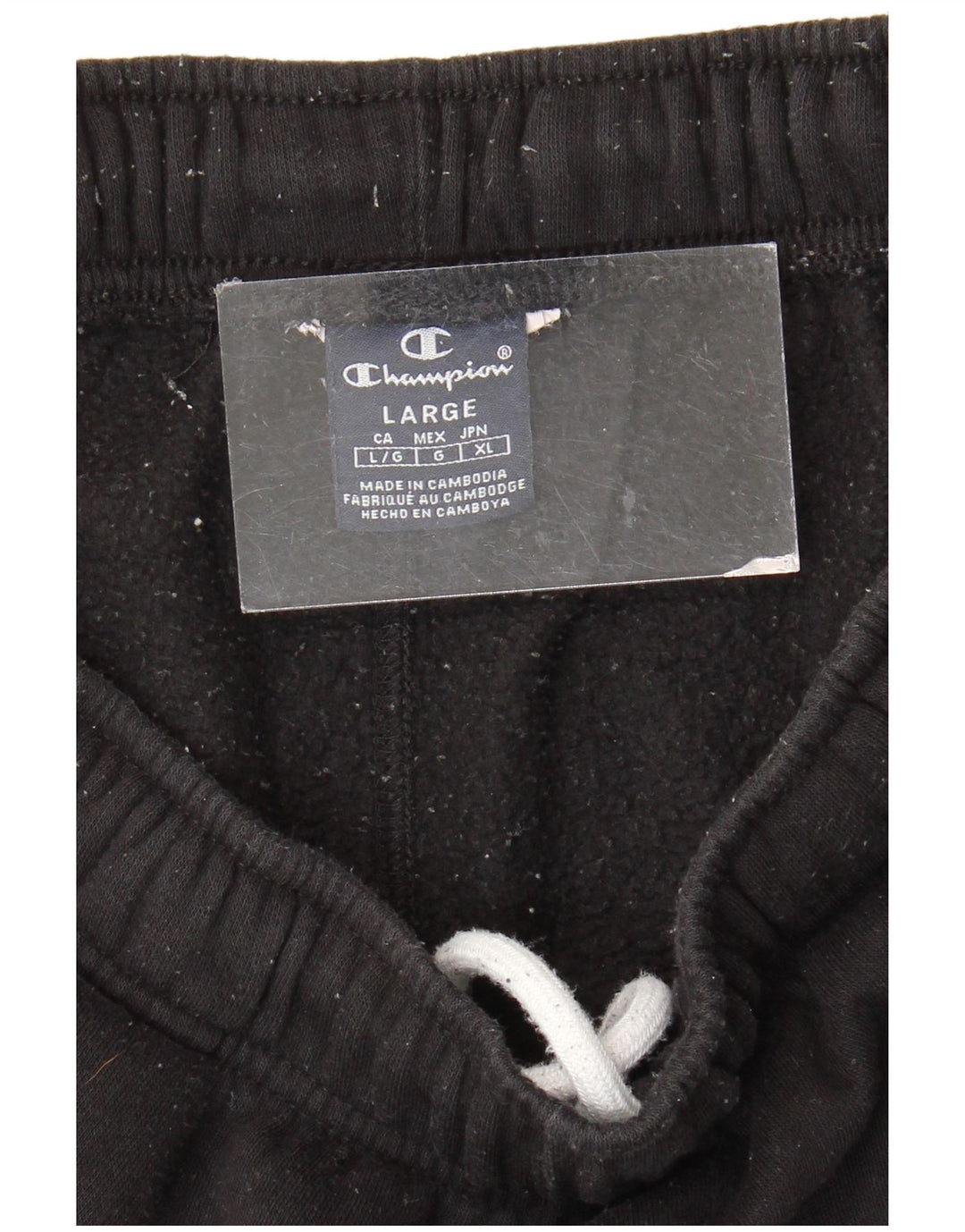 Мужские спортивные брюки Champion, большие черные