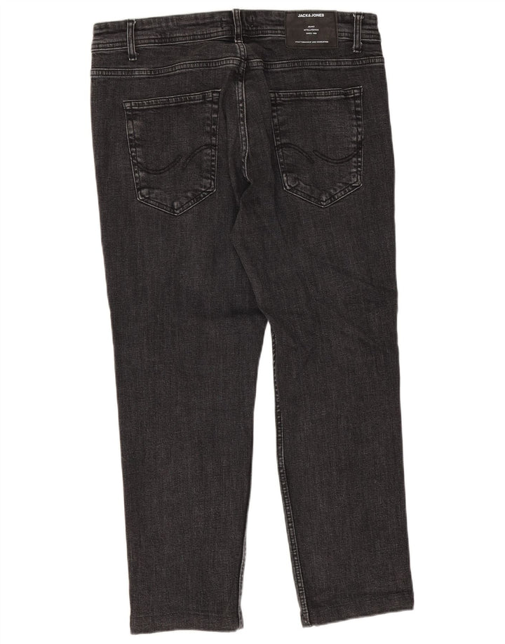 Мужские укороченные джинсы Jack & Jones W34 L25 серые