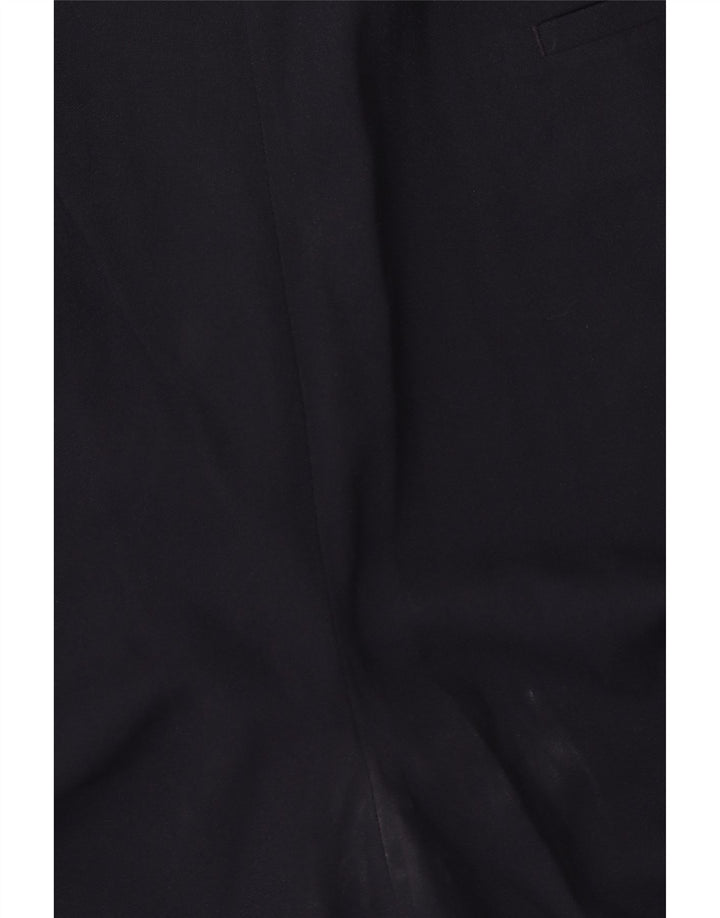 Мужские брюки чиносы Marks & Spencer W42 L30 темно-синие, полиэстер стандартного размера