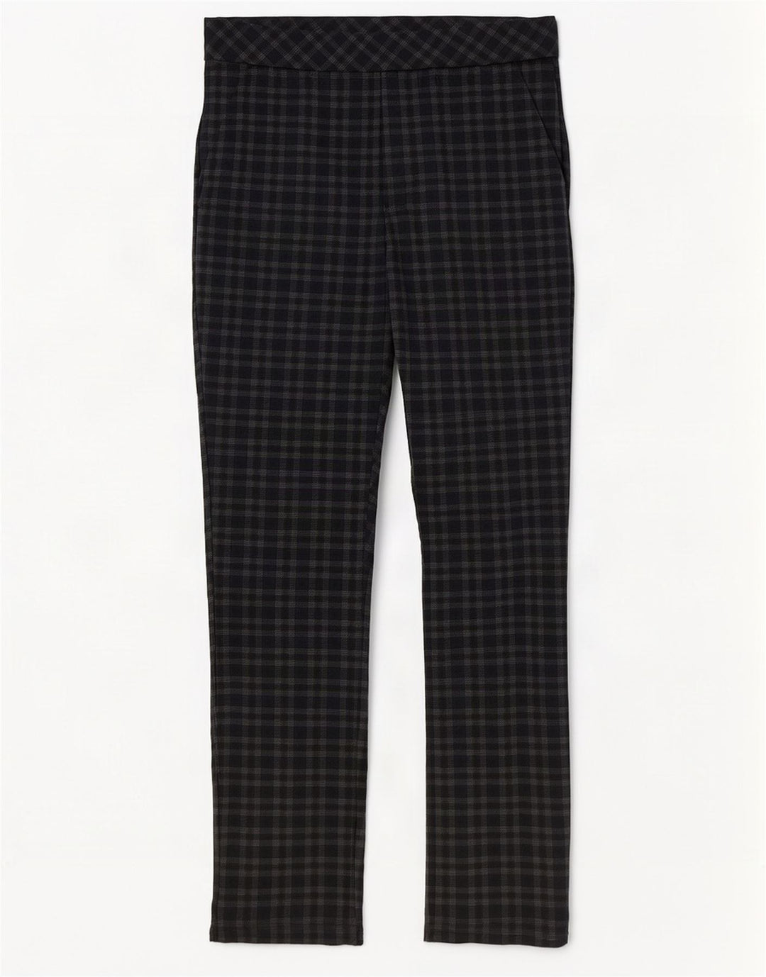 Женские повседневные брюки Marks & Spencer UK 12 Medium W30 L29 Коричневые в клетку