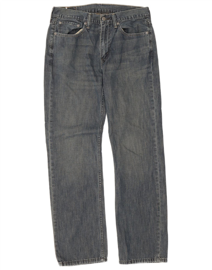 Мужские прямые джинсы Levi's 514 W32 L32 синие, хлопок