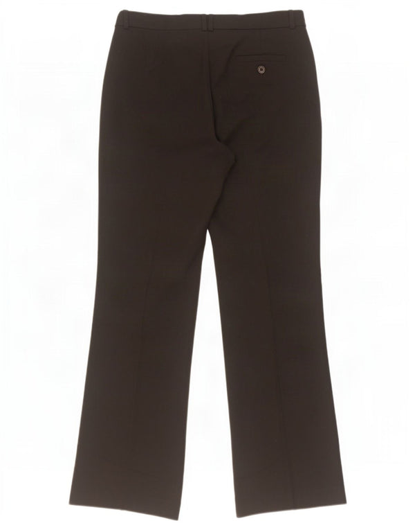 Женские брюки костюма Bootcut Marks & Spencer UK 10, маленькие W31 L30, черные