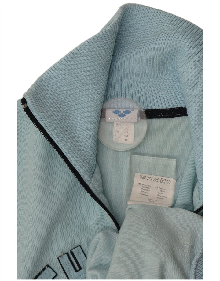 Женский спортивный костюм Arena с графическим рисунком, верхняя куртка, средний синий полиэстер