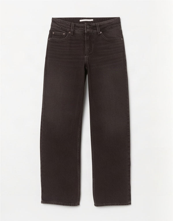 Женские широкие джинсы Levi's W24 L32 черные