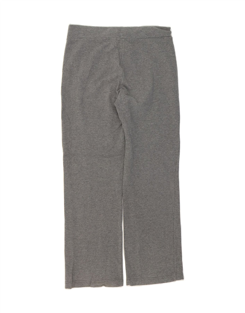 RALPH LAUREN Womens Tracksuit Trousers UK 14 Medium Grey Cotton Vintage Ralph Lauren and Second-Hand Ralph Lauren from Messina Hembry 