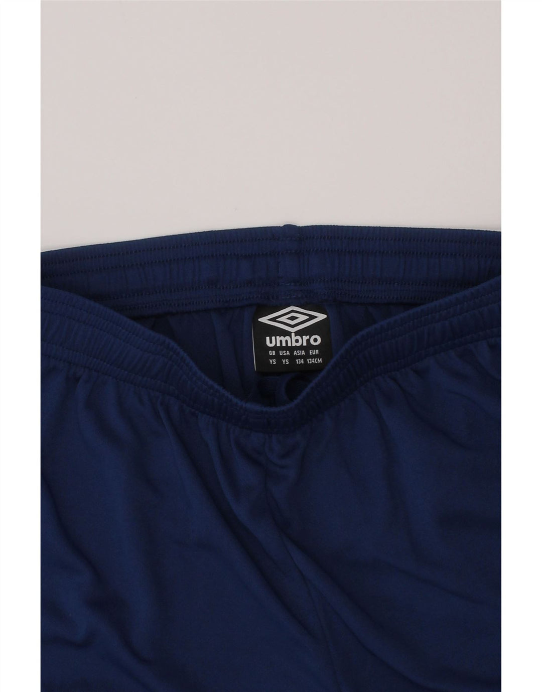 Спортивные шорты Umbro для мальчиков 7–8 лет, маленькие, темно-синие, полиэстер