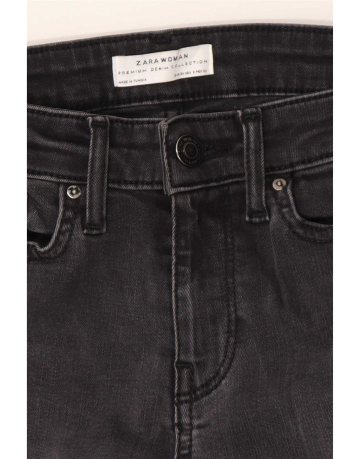 Женские расклешенные джинсы Zara EU 34 2XS W24 L30 Серые