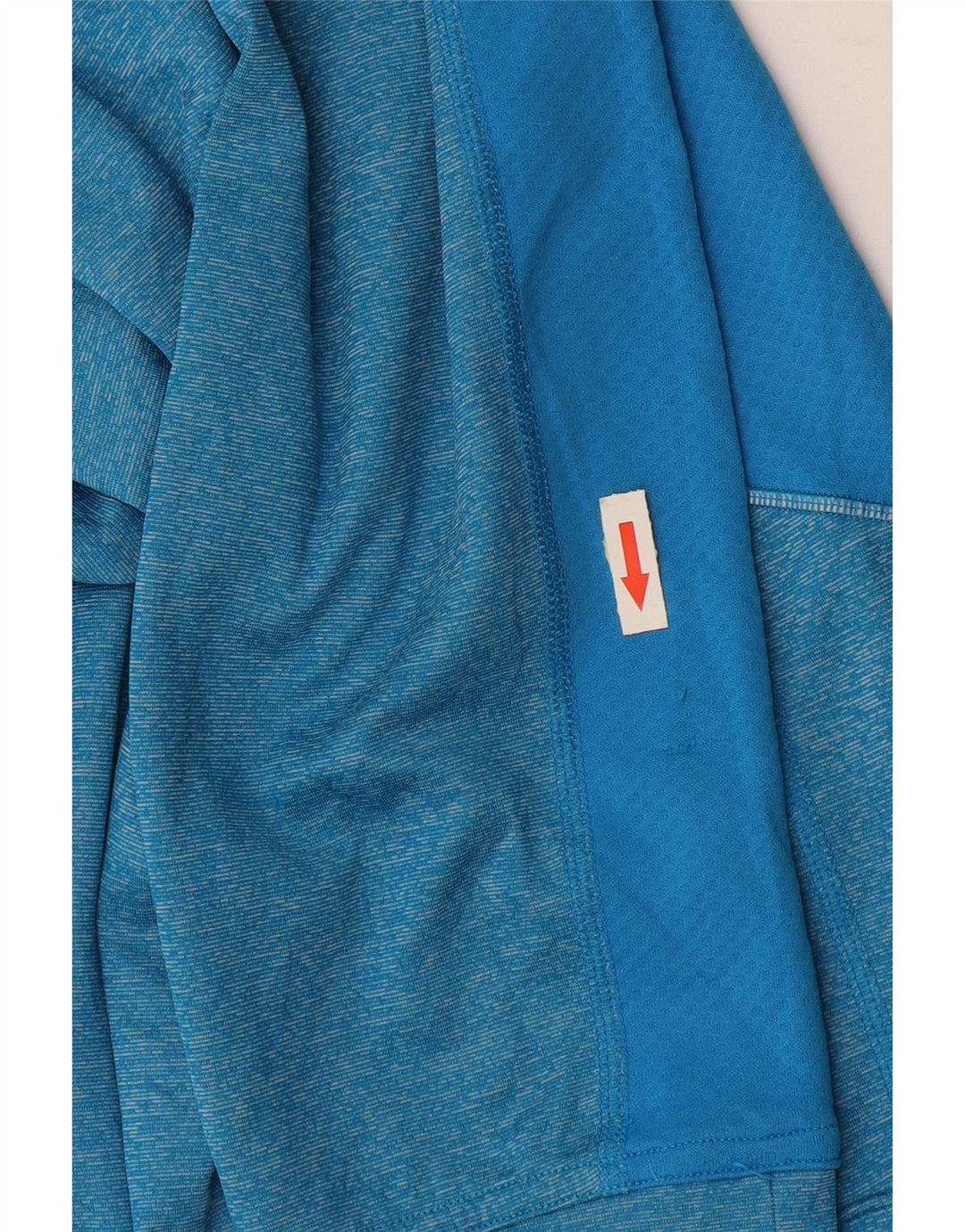 Мужской пуловер с воротником на молнии PUMA, топ XL, синий полиэстер