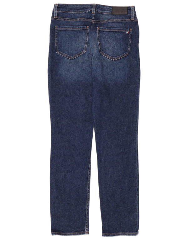 Женские прямые джинсы Tommy Hilfiger Rome RW W28 L30, темно-синий, хлопок