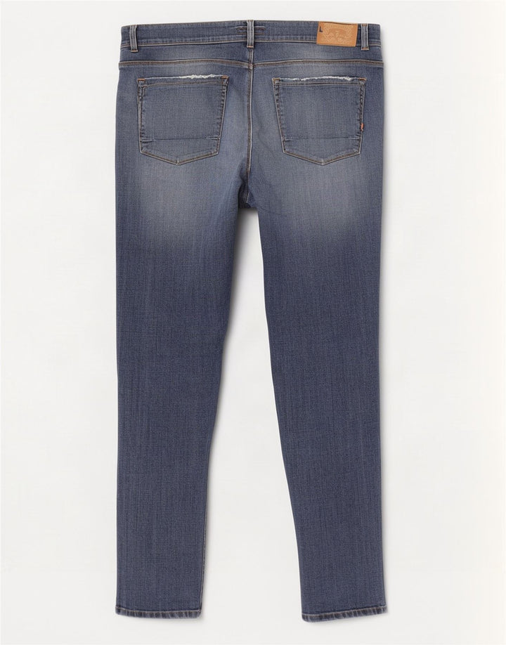 Мужские зауженные джинсы Trussardi W36 L34 синие