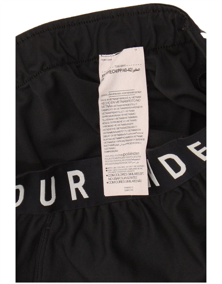 Женские спортивные шорты с графическим рисунком UNDER ARMOR UK 4 XS, черный полиэстер