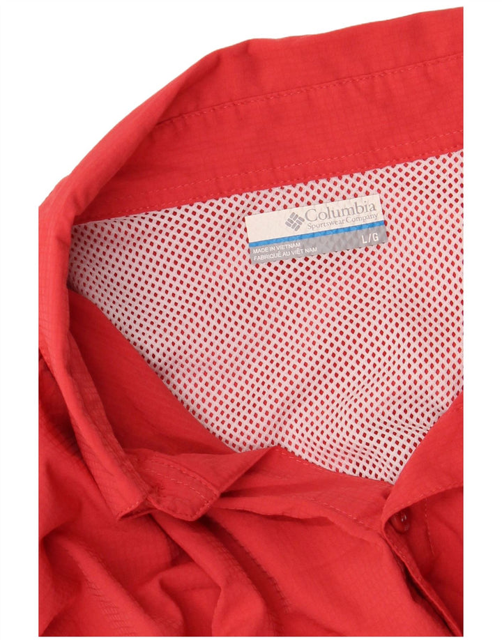 Мужская рубашка Columbia, большая красная