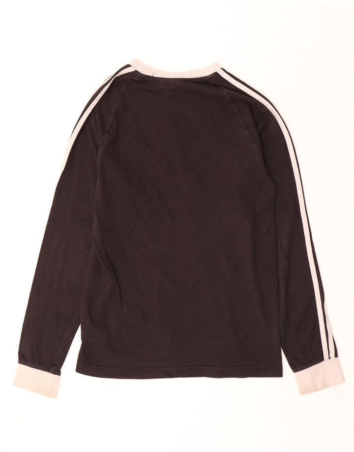 Мужской топ ADIDAS с длинным рукавом XS, черный хлопок