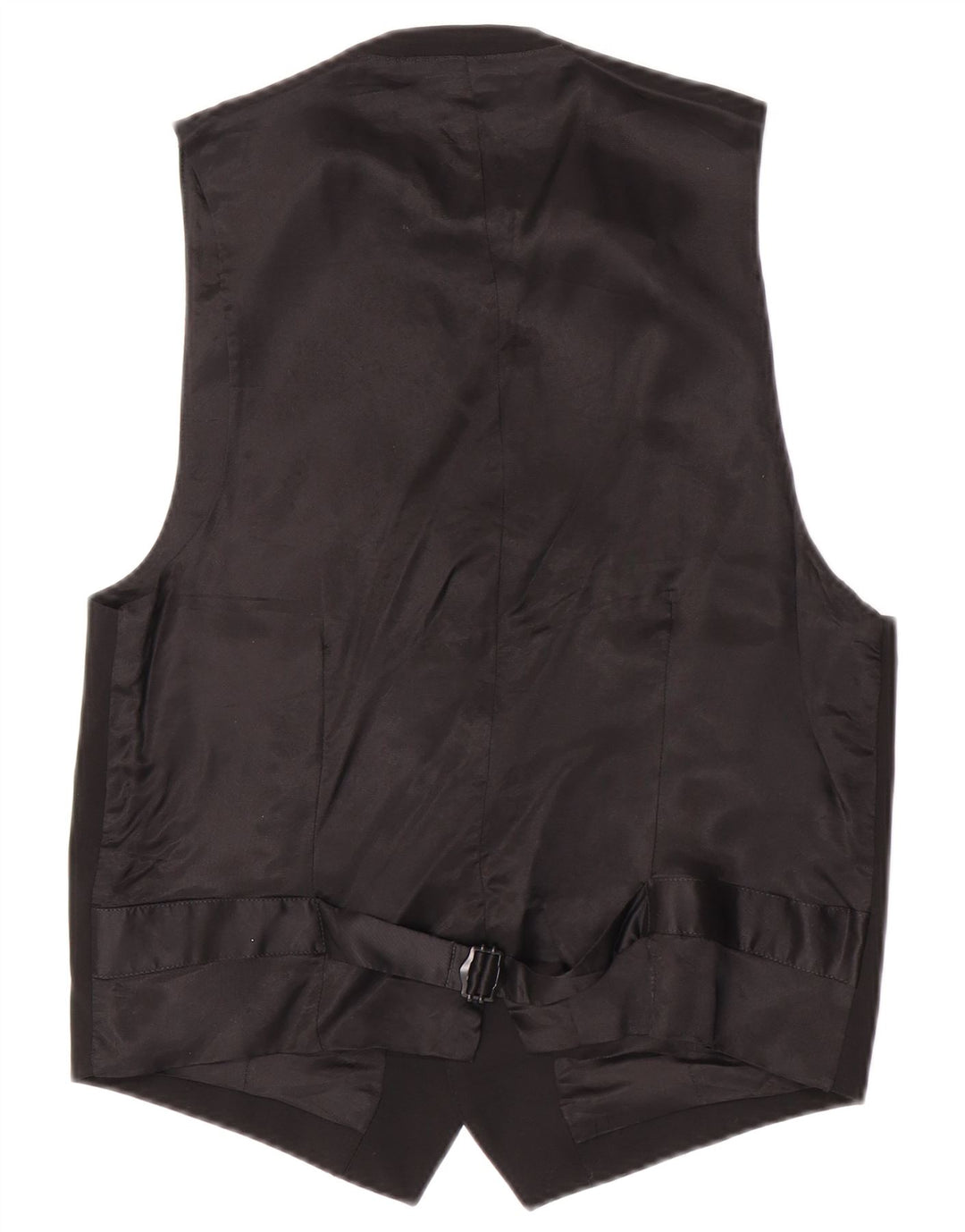 Мужской жилет Massimo Dutti EU 48, средний, черный, шерстяной